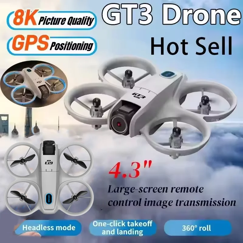 GT3 Drone 8K HD Dual Cameras G - مراجعة Drone Remote Controller Lanyard وسعره