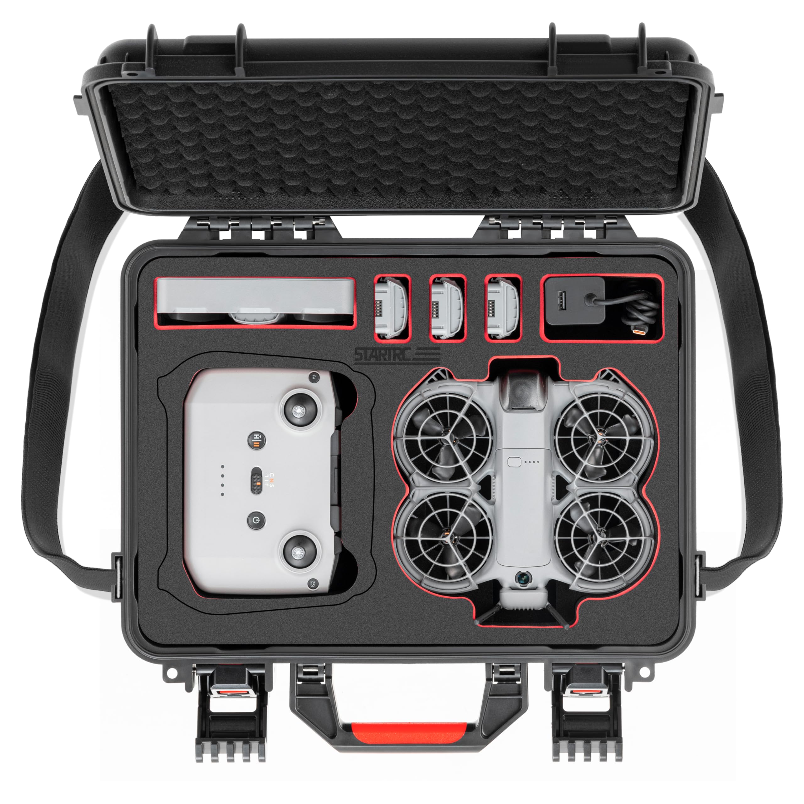 STARTRC Waterproof Hard Carryi - مراجعة Drone Joystick Cover وسعره