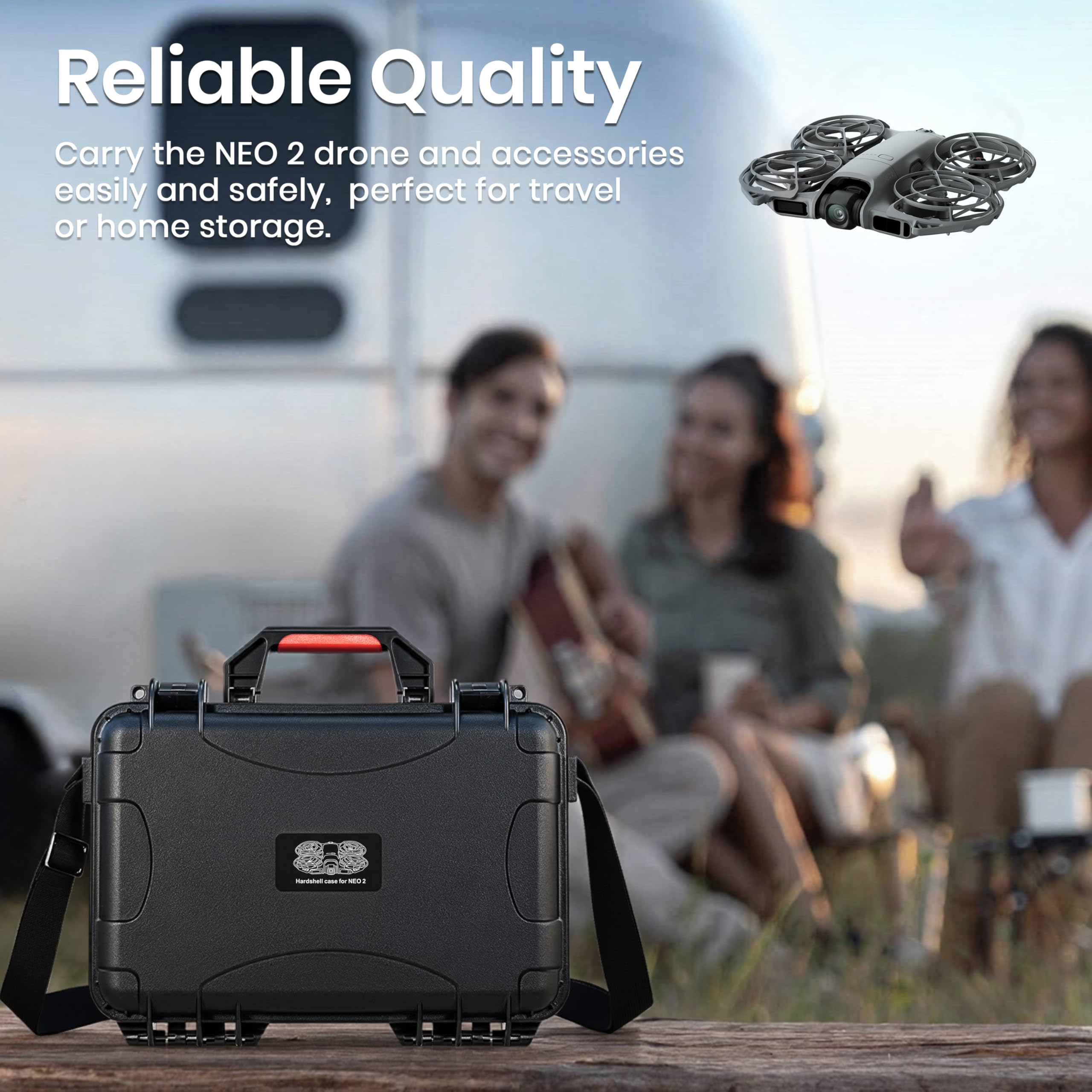 STARTRC Waterproof Hard Carryi - مراجعة Drone Joystick Cover وسعره