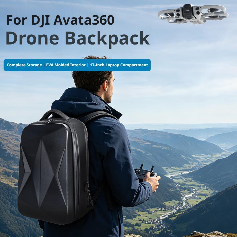 Hard Shell Drone Backpack for  - مراجعة Drone Hard Shell Case وسعره