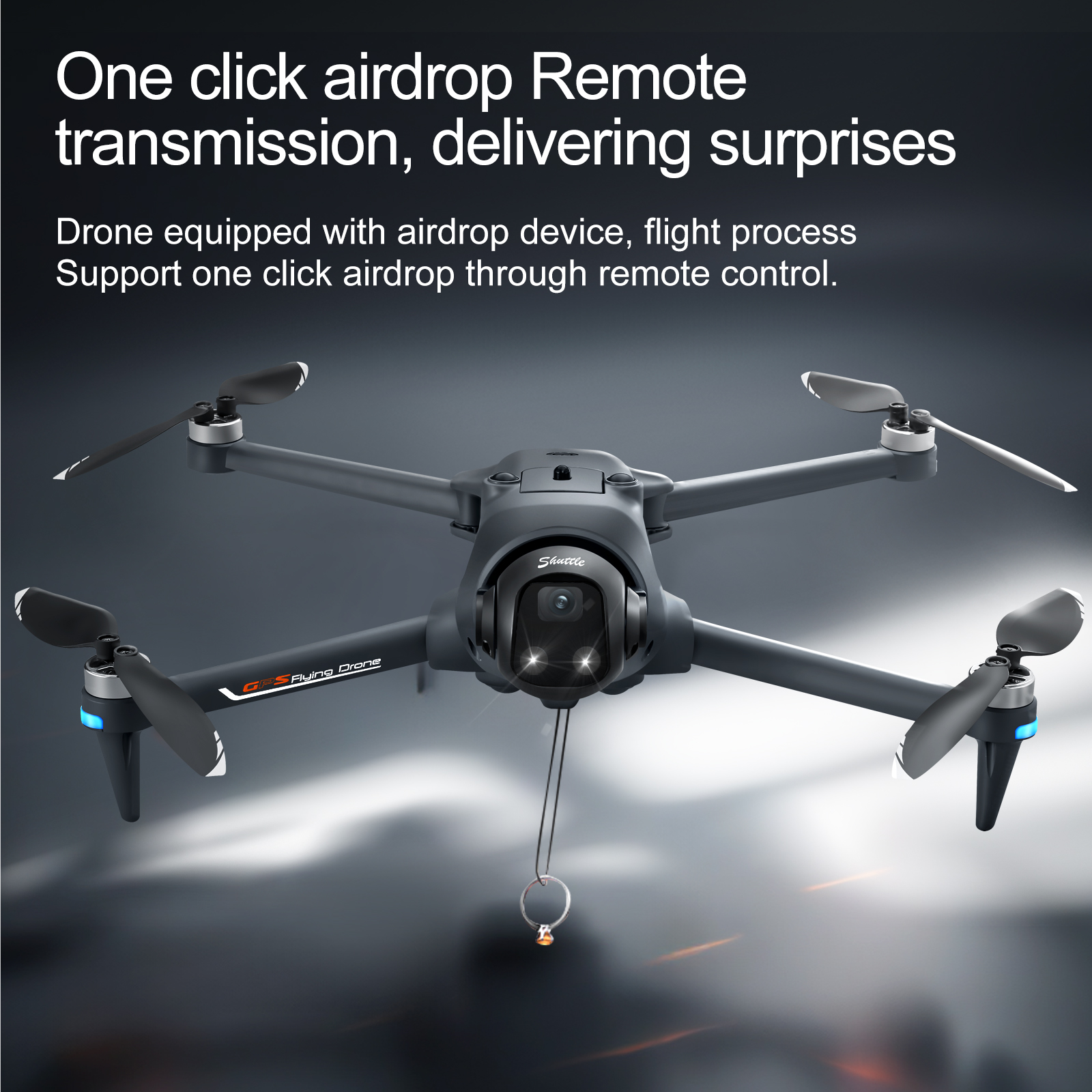 YL059 FPV GPS Quadcopter Drone - مراجعة Drone Beacon Light وسعره