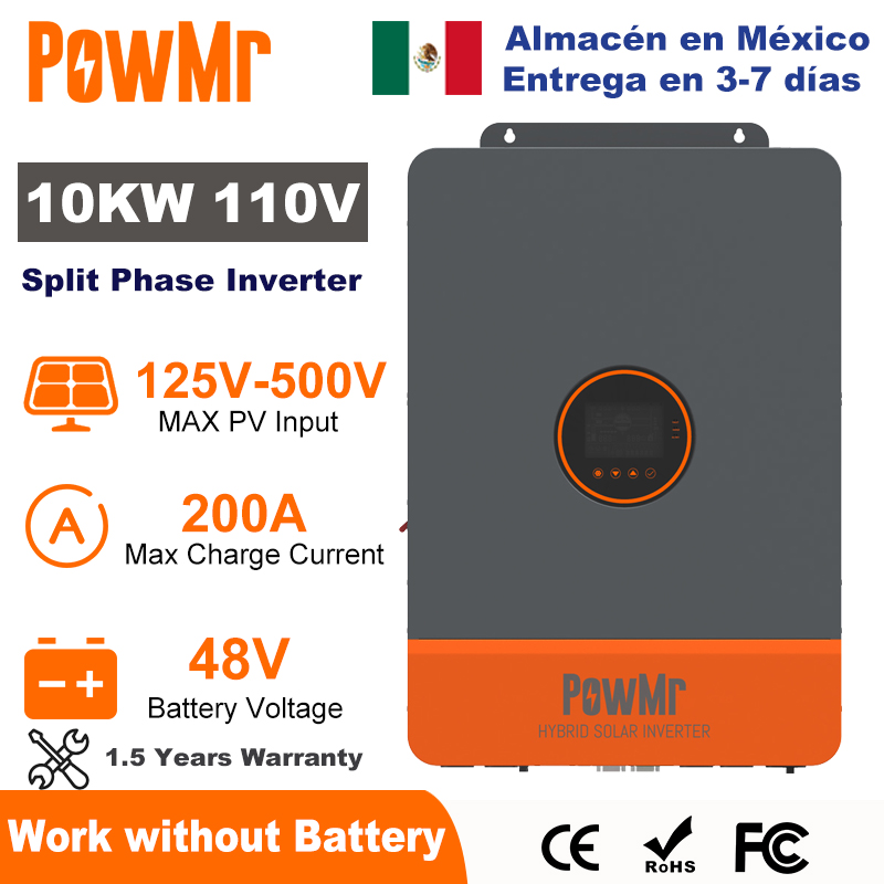 PowMr 10KW Split Phase Inverte - مراجعة Drone Solar Charger وسعره