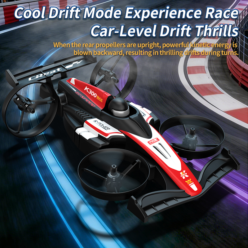 Mini RC Flying Car Transformab - مراجعة Drone Beacon Light وسعره