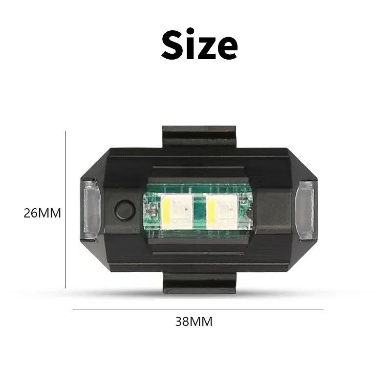 Universal Strobe Light for Mot - مراجعة Drone Strobe Light وسعره