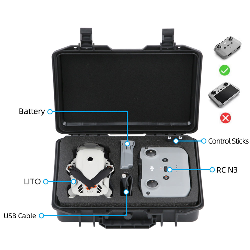 Portable Carrying Case for DJI - مراجعة Drone Carrying Case وسعره