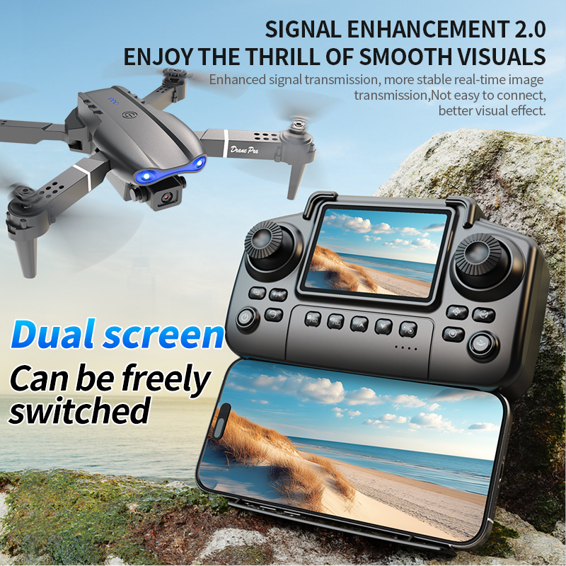 E99 PRO Drone Screen Control A - مراجعة Drone Power Bank وسعره