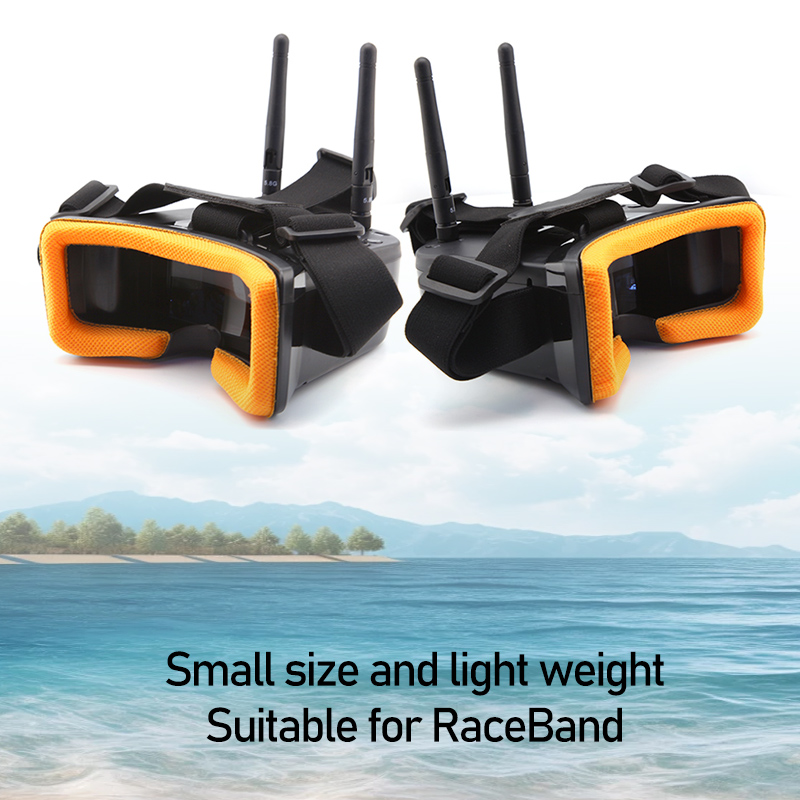 VR009 FPV Video Goggles 3Inch  - مراجعة Drone Controller Screen وسعره