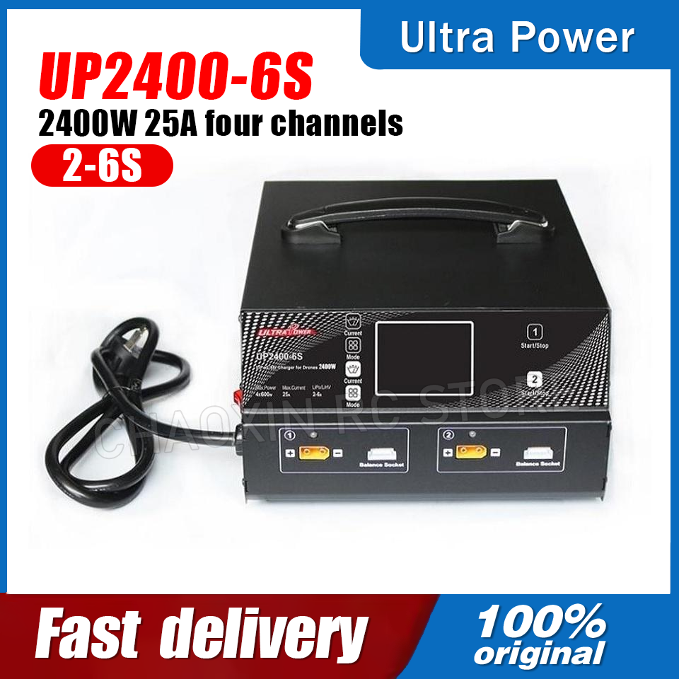 ULTRA POWER UP2400-6S 2400W 25 - مراجعة Drone Battery Charger وسعره