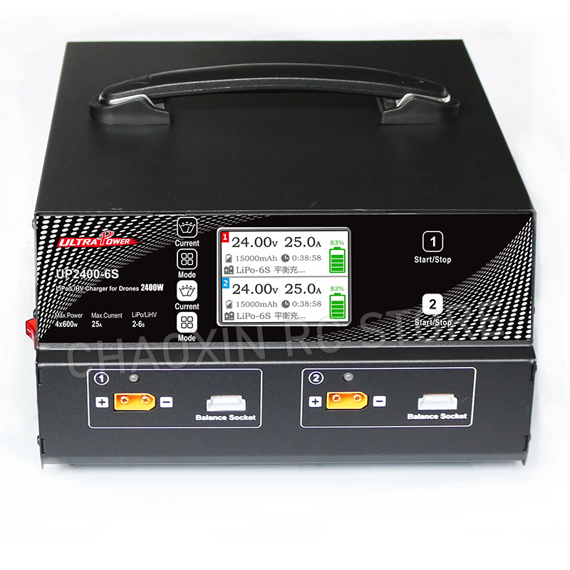 ULTRA POWER UP2400-6S 2400W 25 - مراجعة Drone Battery Charger وسعره